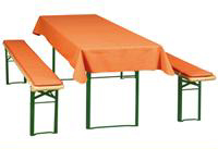Polsterauflage für Bierbank orange