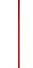 Absperrleinenhalter 1,20m rot