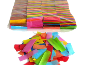 Konfetti Bunt 55x17mm B1 1kg