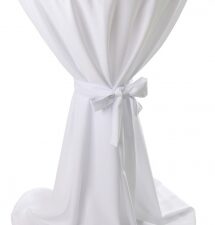 Stehtischhusse weiss
